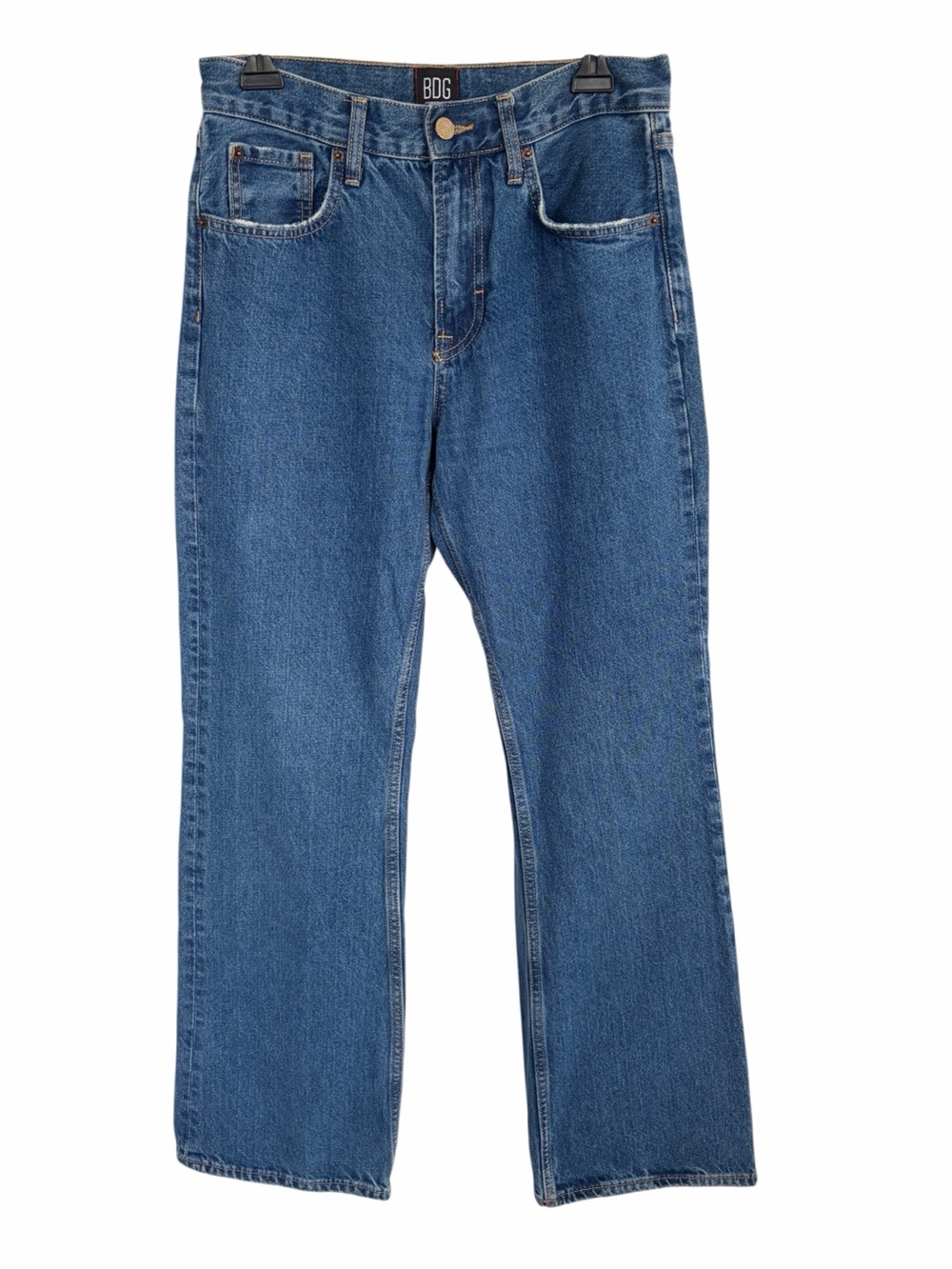 BDG Urban Outfitters Womens Size 29 Measures 30 Bootcut Jeans Medium Blue Wash